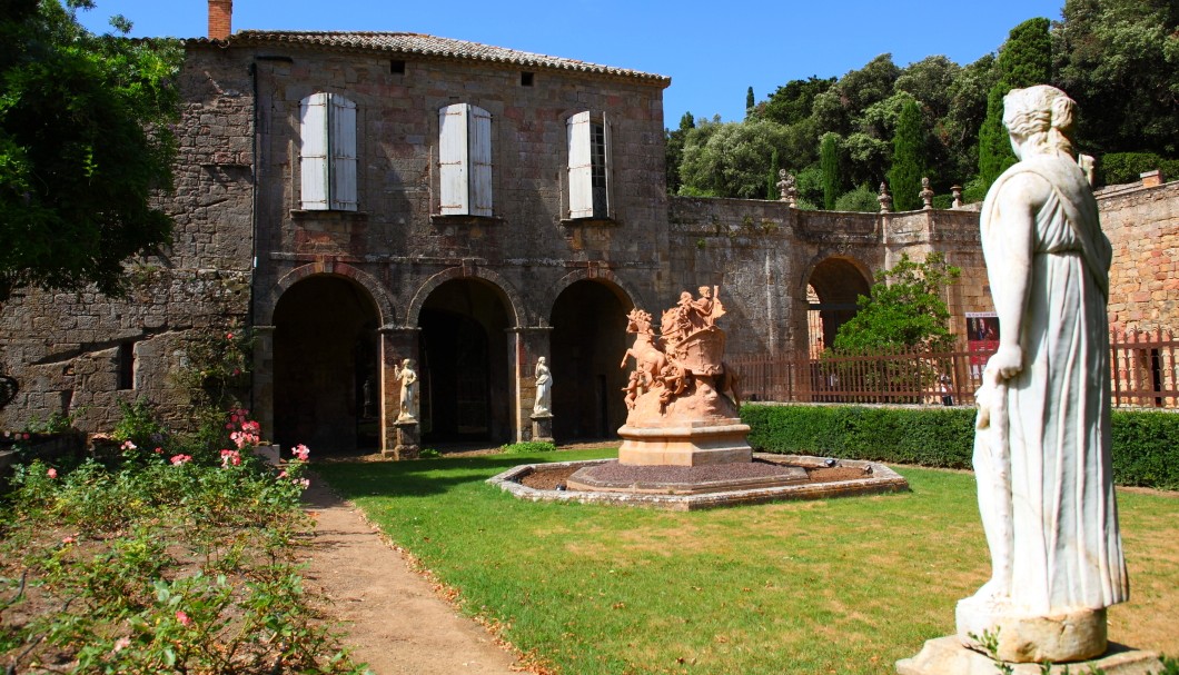 Südfrankreich Languedoc Abtei von Fontfroide