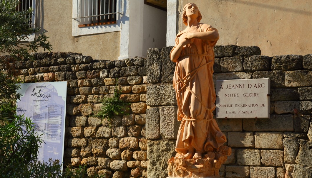 Béziers in Südfrankreich - Jeanne d'Arc