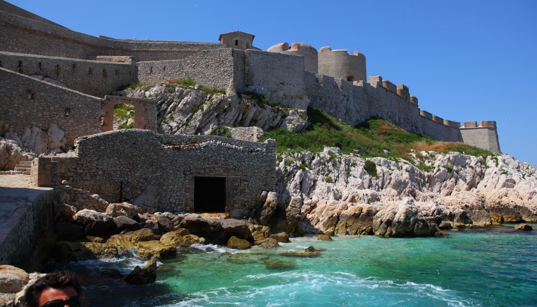 Marseille Insel Île d'If - Aufgang