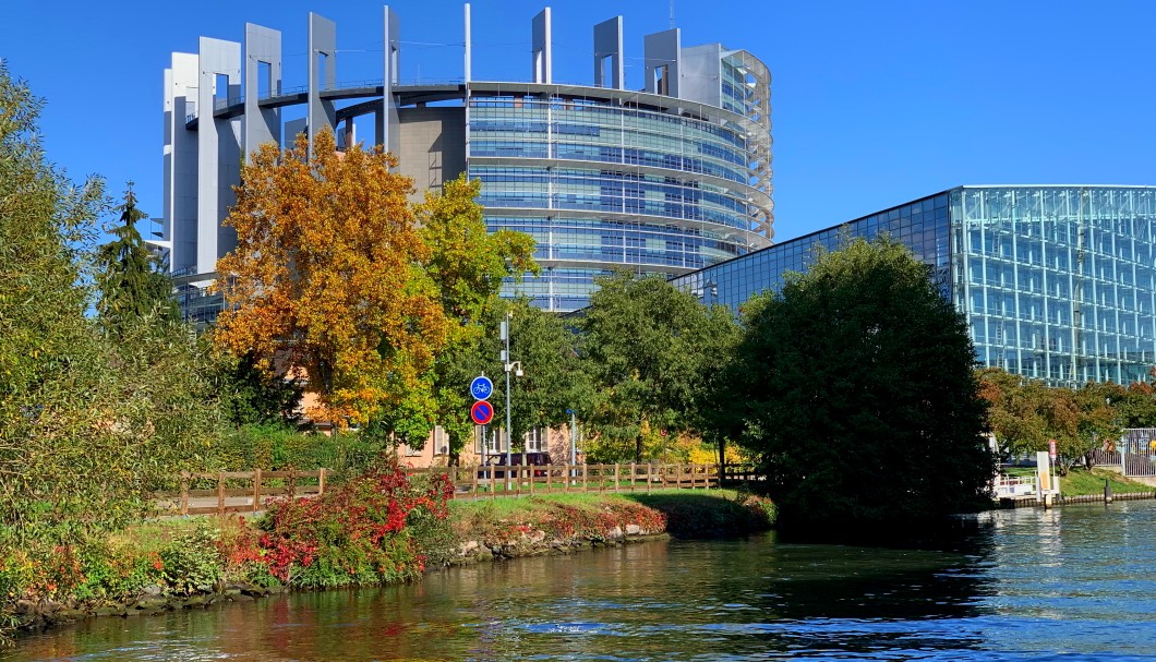 Straßburg Elsass Frankreich - Europäisches Parlament