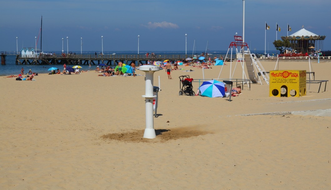 Arcachon an der Atlantikküste - Strand Plage Thiers