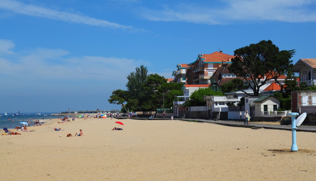 Arcachon an der Atlantikküste - Strand Plage du centre-ville