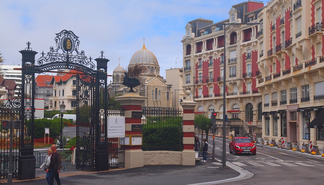 Biarritz in Frankreich am Atlantik - Belle Époque