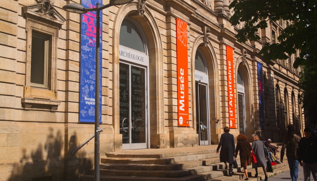 Bordeaux in Frankreich nahe am Atlantik - Museum Musée d'Aquitaine