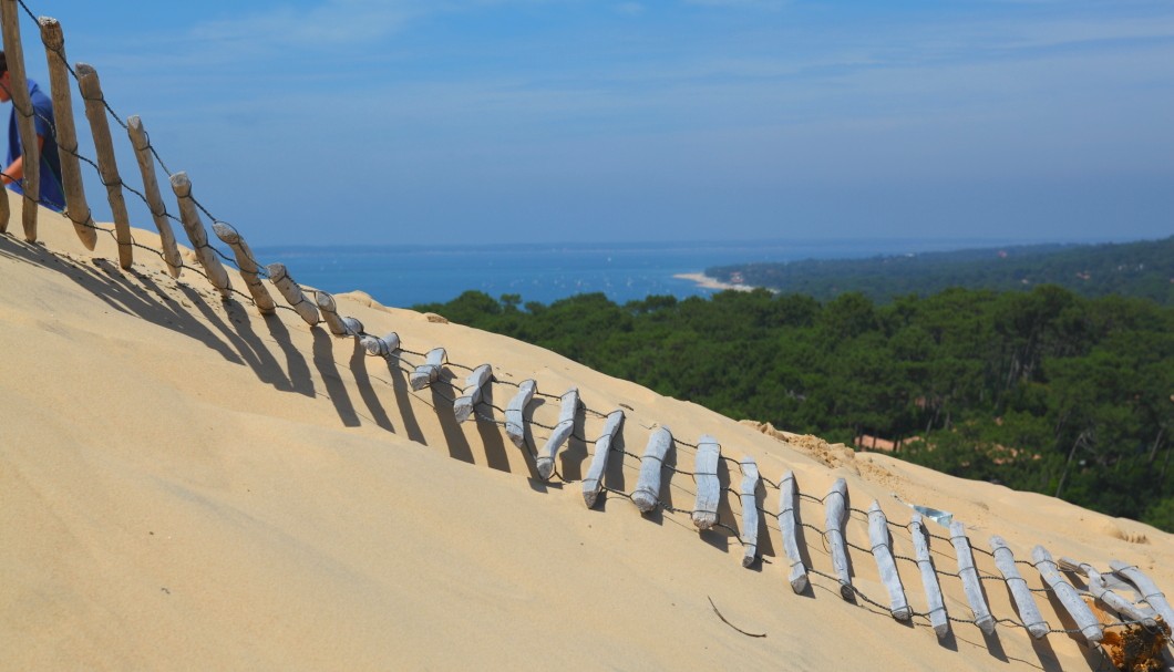 Die Dune de Pilat an der Atlantikküste - Weite der Düne 