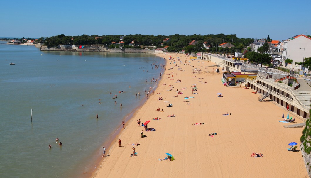 Fouras-les-Bains an der Atlantikküste - Strand Grande Plage