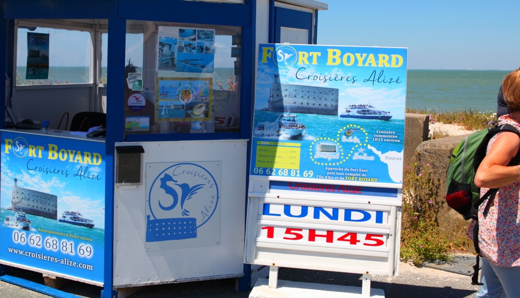 Fouras-les-Bains an der Atlantikküste - Pointe-de-la-Fumée Ausflug Fort Boyard