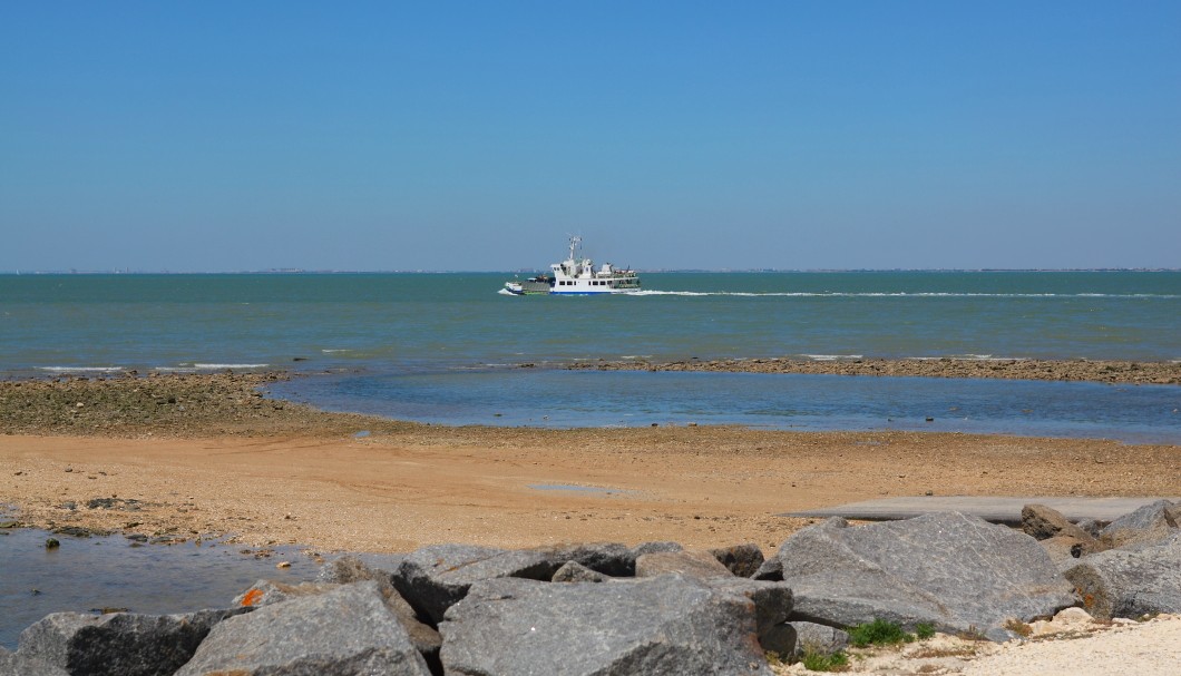 Fouras-les-Bains an der Atlantikküste - Pointe-de-la-Fumée Ausflugsboot Fort Boyard