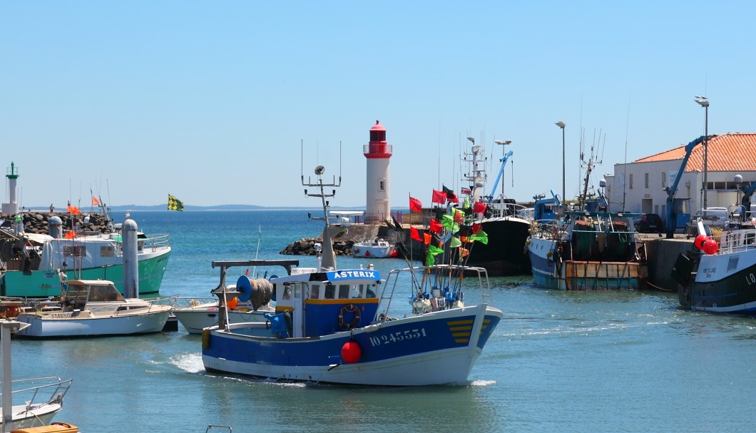 Île d'Oléron Frankreich Atlantik - La Cotinière Fischerboote im Hafen