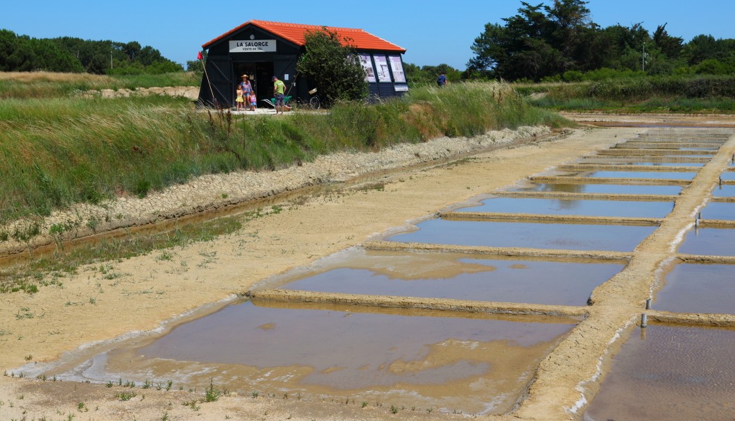 Île d'Oléron Frankreich Atlantik - Le Port des Salines Saline