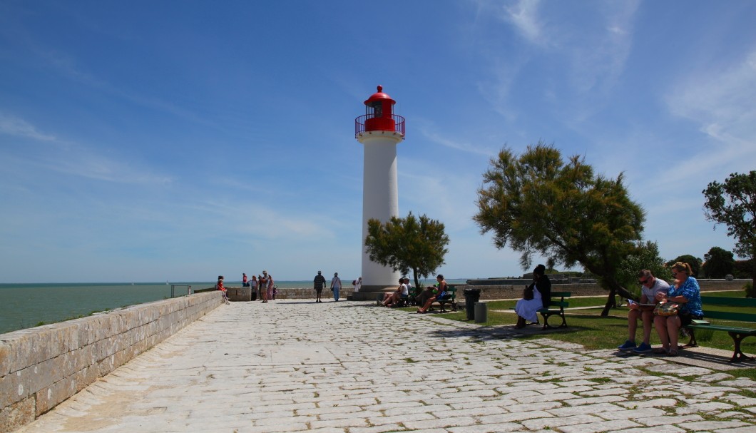 Île de Ré Frankreich Atlantik - Sant-Martin-de-Ré Leuchtturm