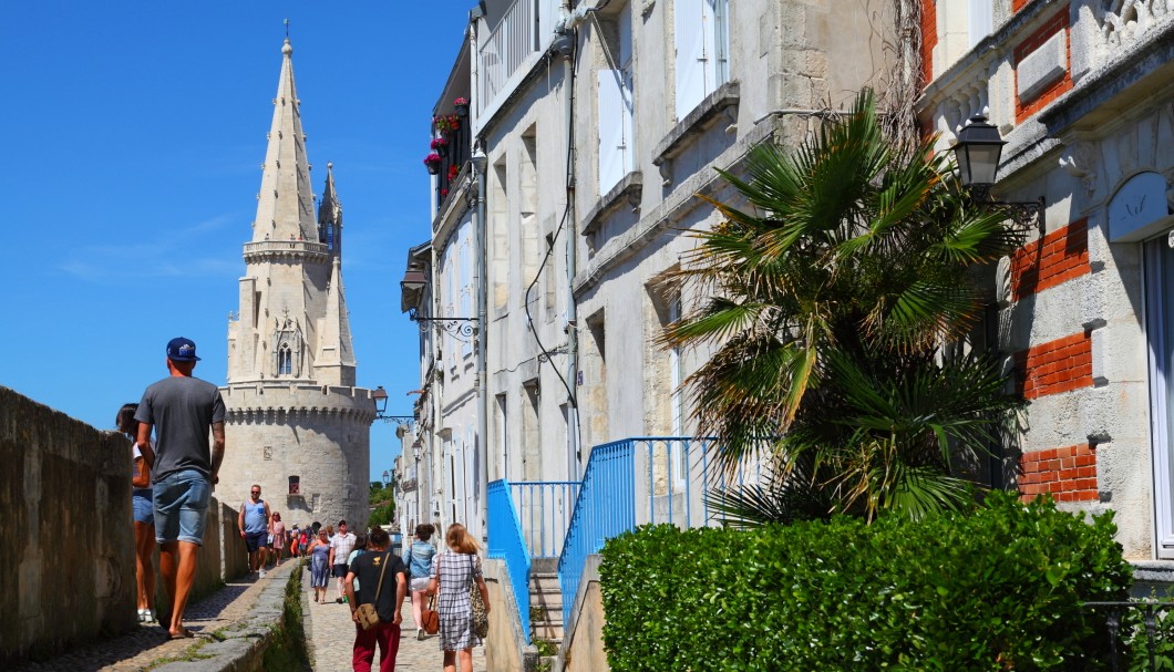 La Rochelle an der Atlantikküste - dritter Wehrturm