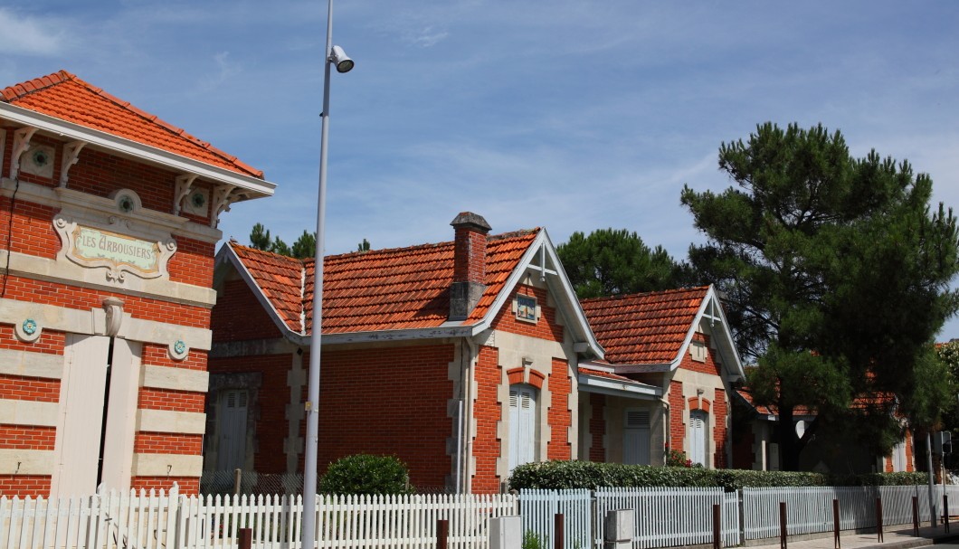 Soulac-sur-Mer an der Atlantikküste - Atlantikhäuser