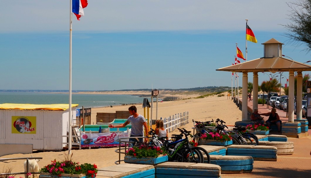 Soulac-sur-Mer an der Atlantikküste - Strand