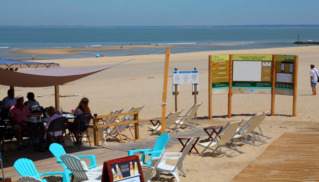 Soulac-sur-Mer an der Atlantikküste - Strand Plage Centrale