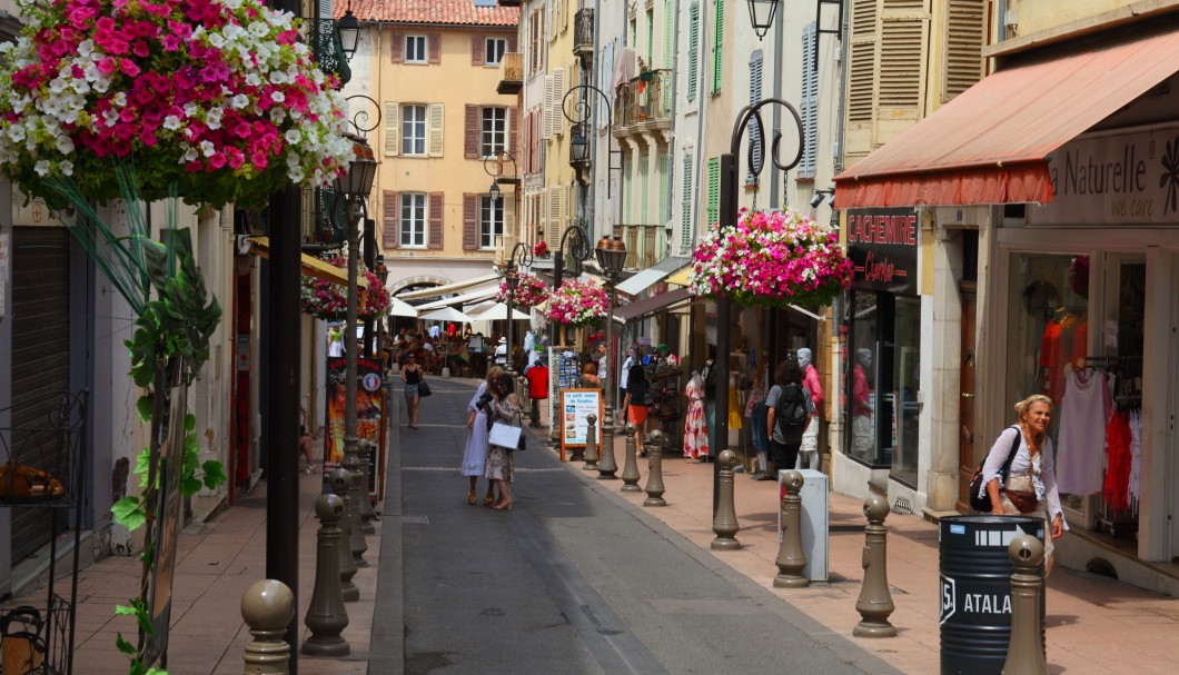 Antibes - Straße in der Altstadt