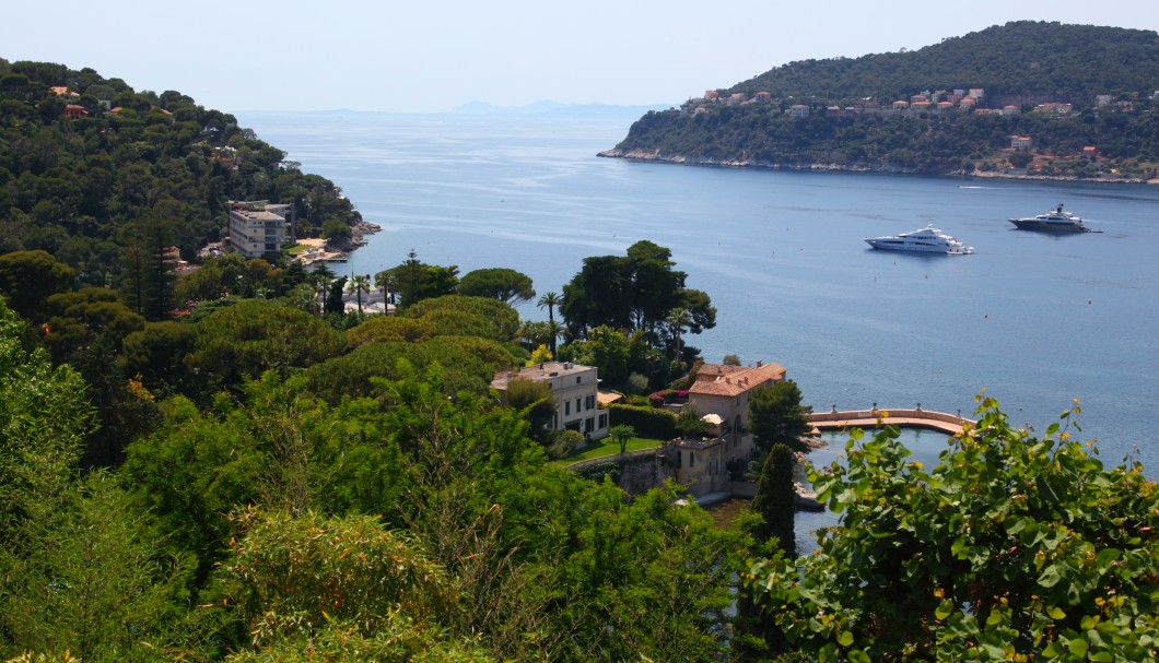 Oben auf dem Cap Ferrat