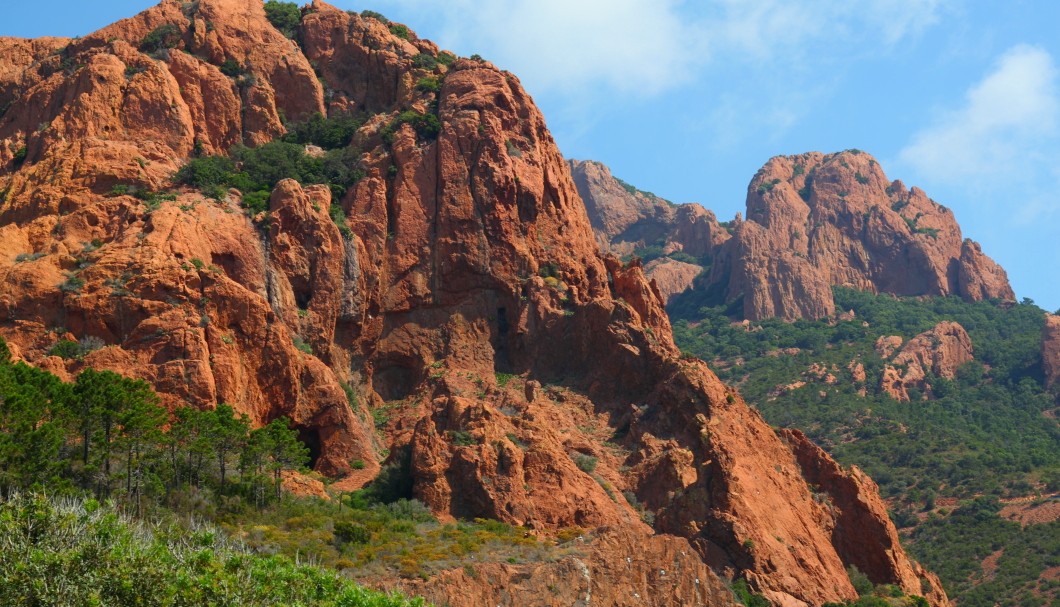 Corniche Esterel-Gebirge - Pointe du Cap Roux: Rotes Gebirge