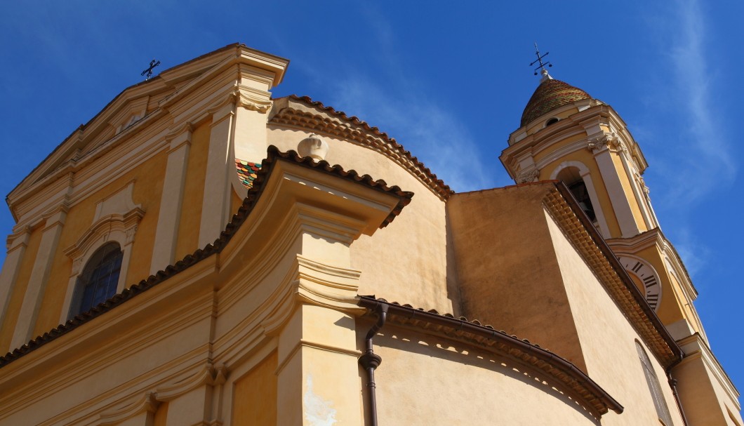 La Turbie - Detail Kirche