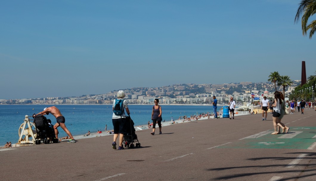 Nizza - Promenade am Meer