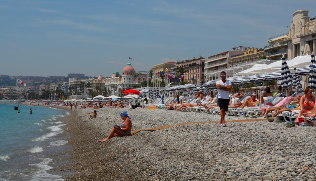 Nizza - am Strand