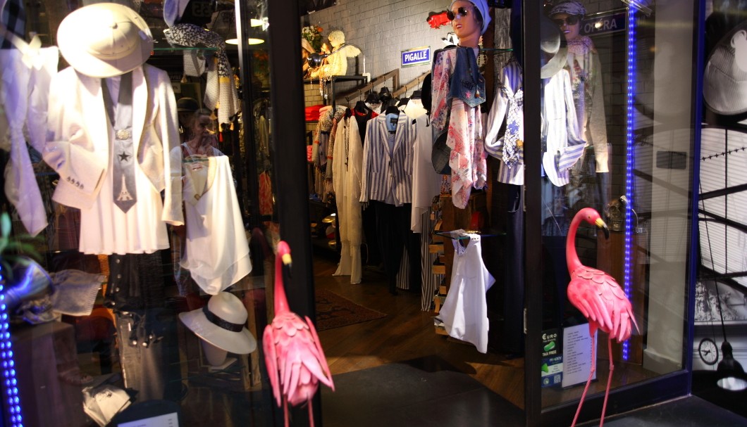 Nizza - Kleidungsgeschäft in der Altstadt