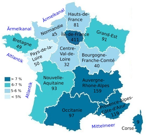 Frankreich-Urlaub: Die Beschäftigten im Tourismus-Sektor 01.01.2017