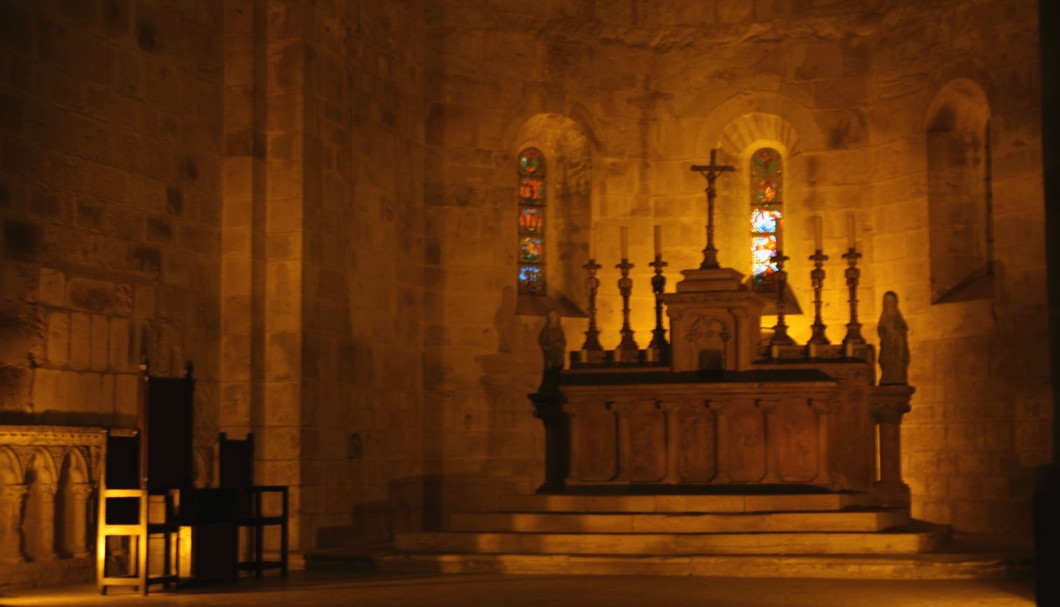 Die Abtei von Fontfroide in Südfrankreich - Kirche 4