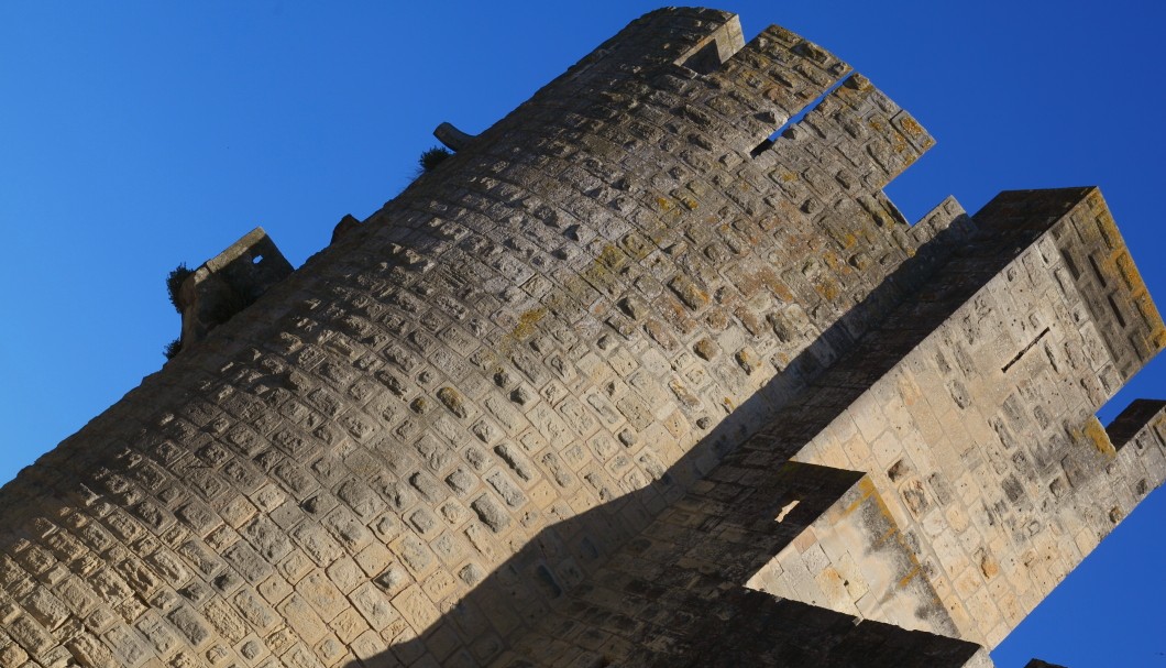 Aigues-Mortes in Südfrankreich - Wehrturm