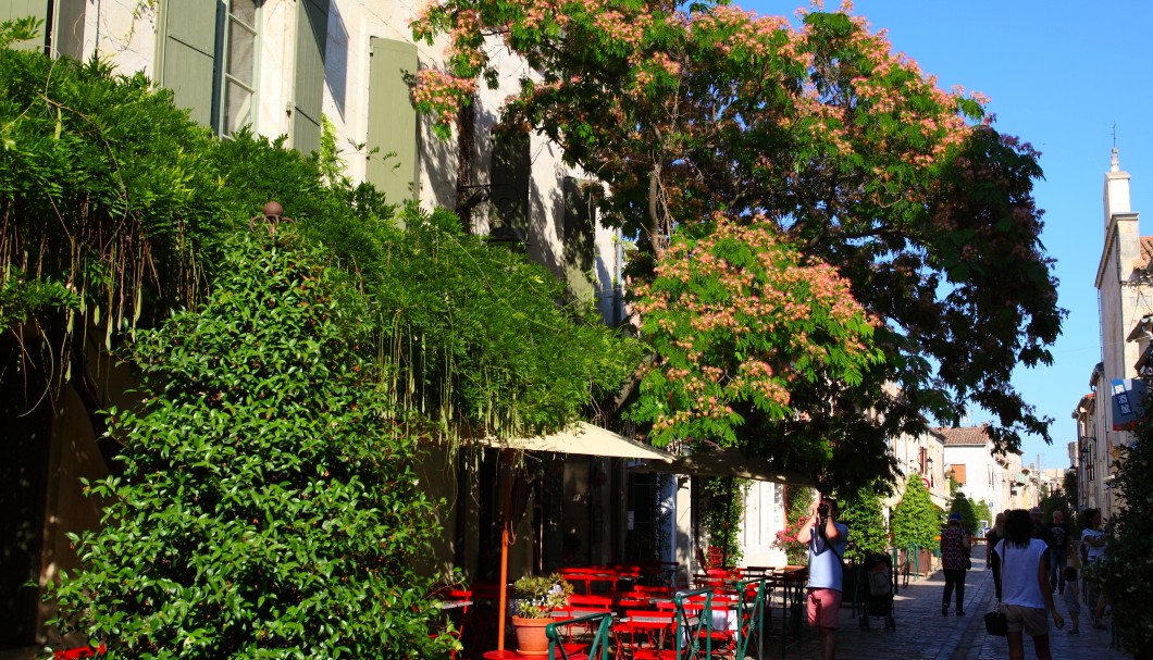 Aigues-Mortes in Südfrankreich - Altstadt Gasse 3