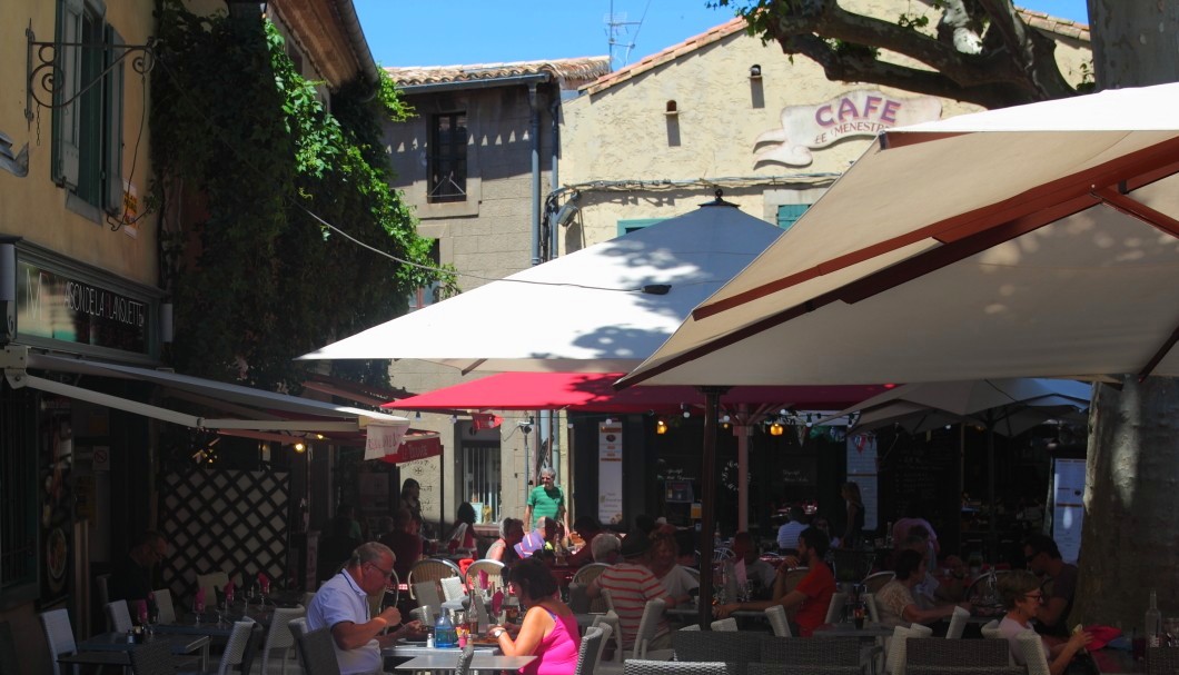 Carcassonne in Südfrankreich - Restaurant 2
