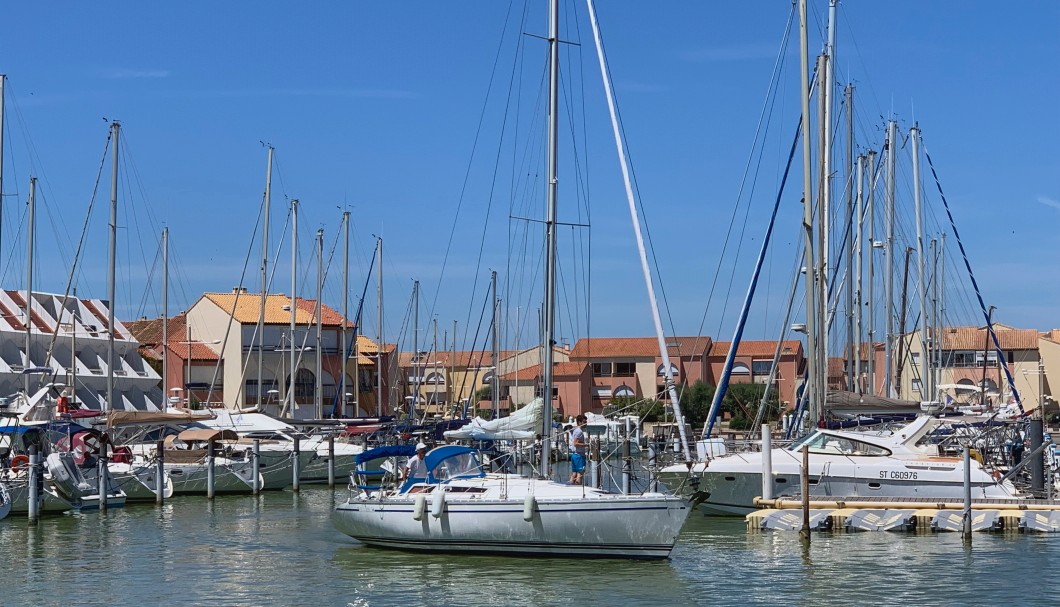 Carnon-Plage in Südfrankreich am Meer - 