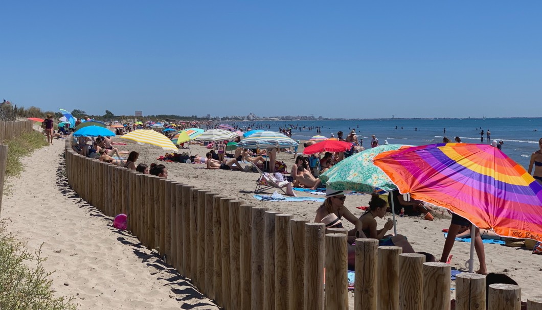 Carnon-Plage in Südfrankreich am Meer - 