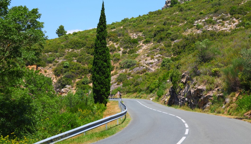 Corbières in Südfrankreich - Bergstraße 1