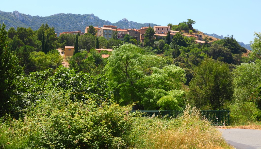 Corbières in Südfrankreich - Bergort 3