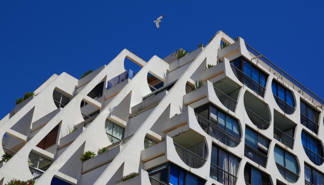 La Grande-Motte in Südfrankreich am Meer - Hochhaus 4