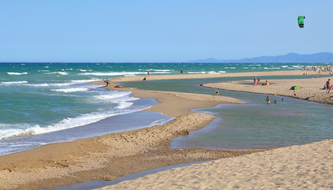 Südfrankreich am Meer Languedoc - Strand Le Barcarès