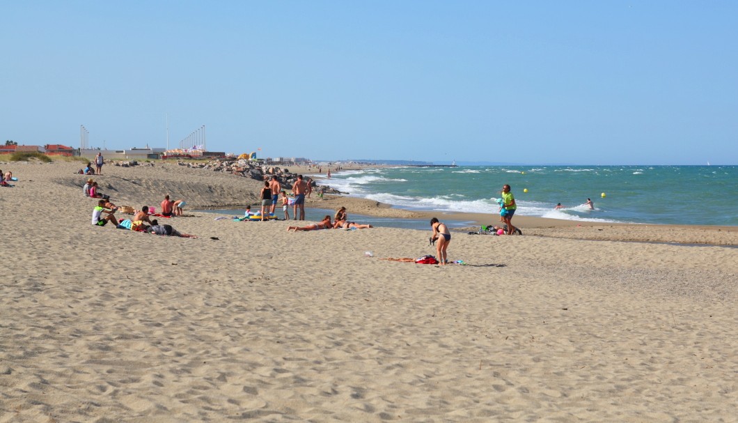 Südfrankreich am Meer Languedoc - Strand Le Barcarès 2