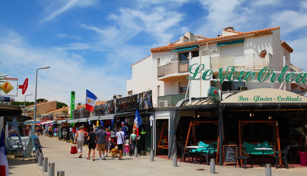 Marseillan-Plage in Südfrankreich am Meer - Shopping 1