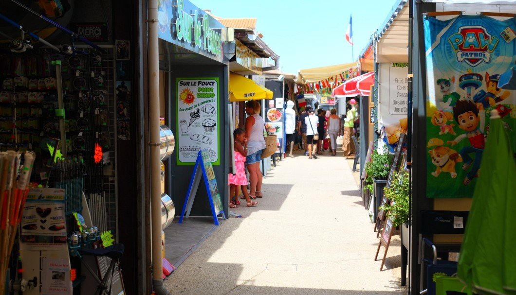 Marseillan-Plage in Südfrankreich am Meer - Shopping 2