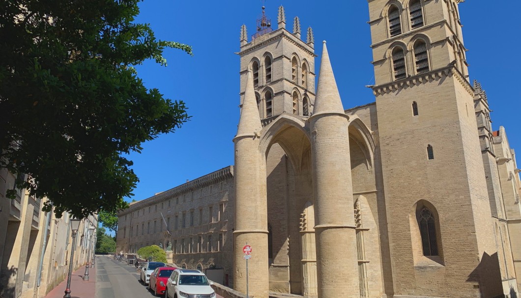 Montpellier in Südfrankreich - Kathedrale Saint-Pierre