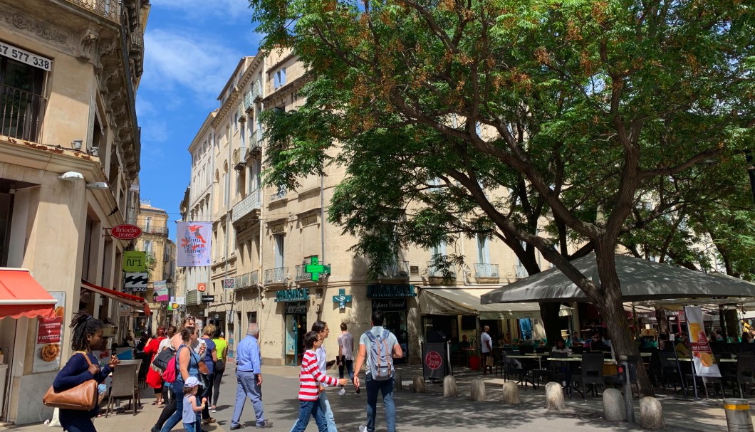 Montpellier in Südfrankreich - Altstadt 1