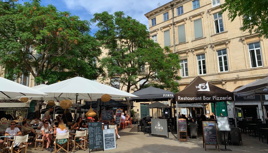 Montpellier in Südfrankreich - Altstadt 2