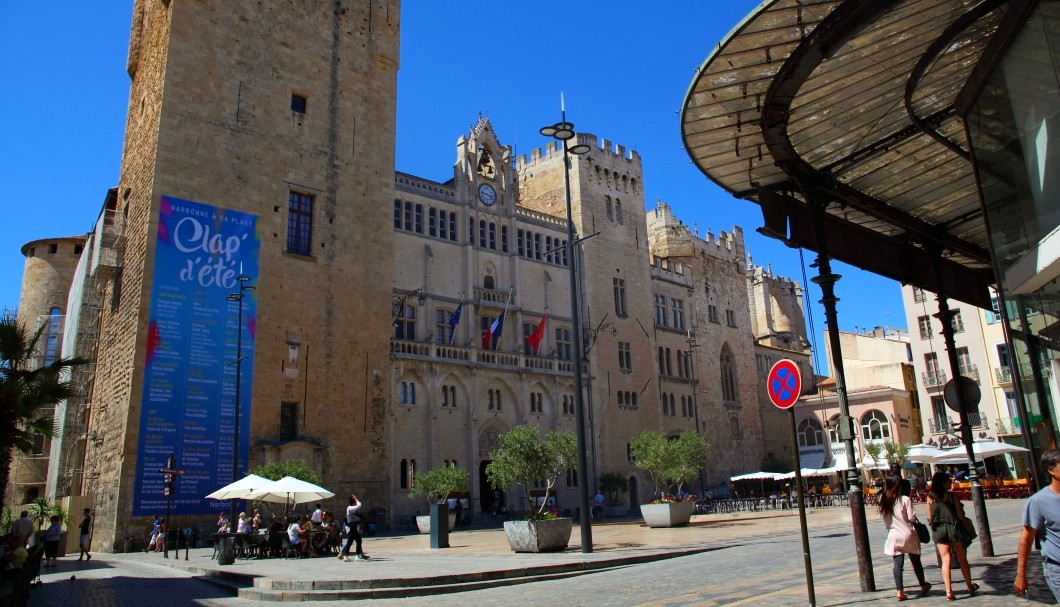 Narbonne in Südfrankreich - Palais des archevêques