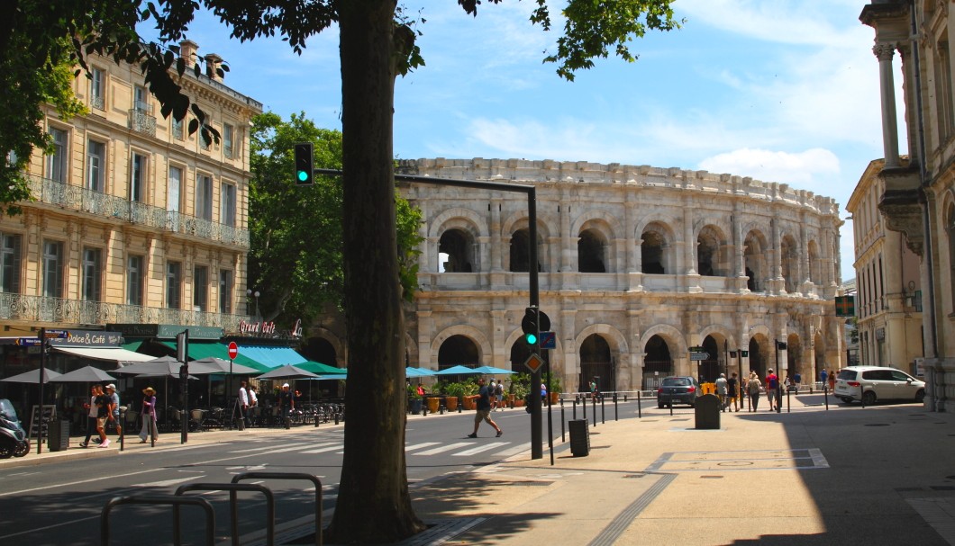 Nîmes in Südfrankreich - Amphitheater 1