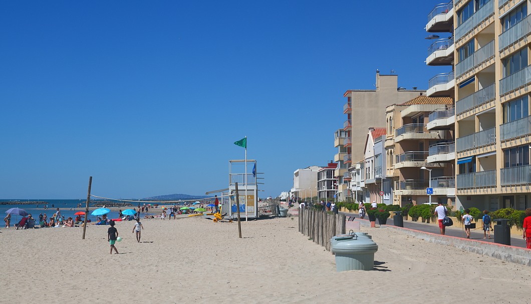 Palavas-les-Flots in Südfrankreich am Meer - 