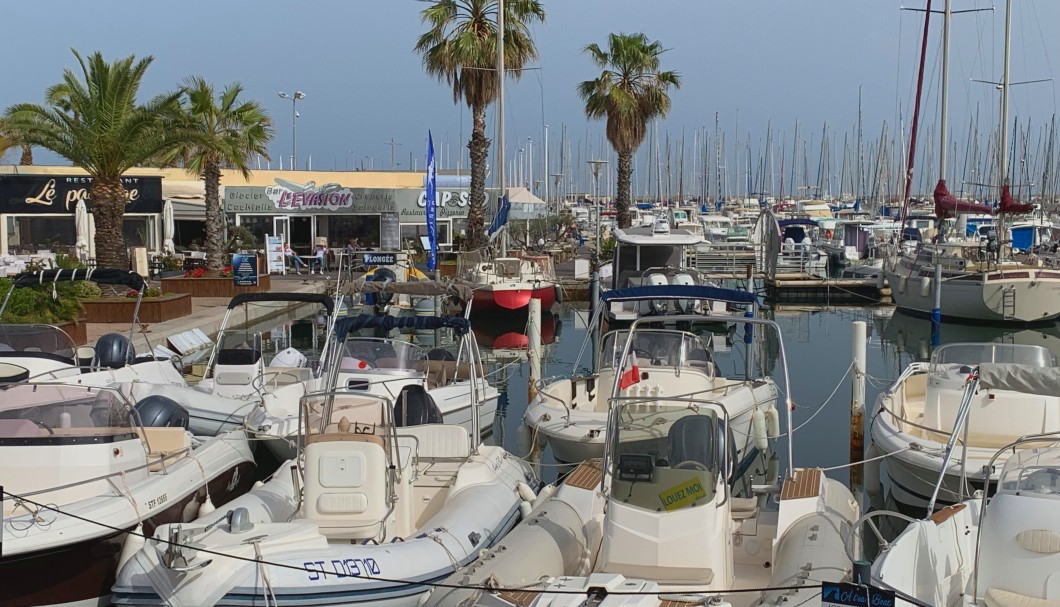 Palavas-les-Flots in Südfrankreich am Meer - 