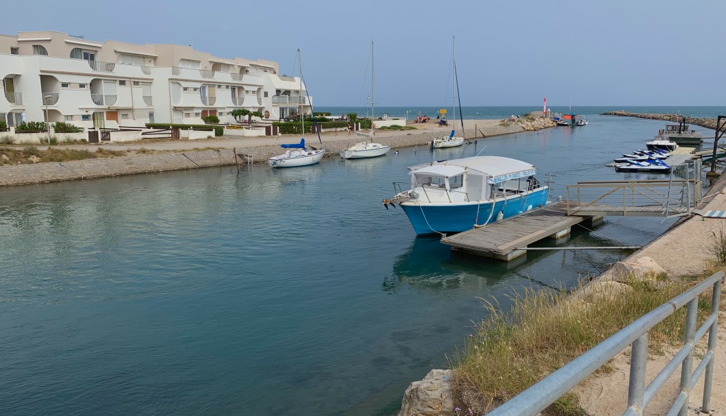 Palavas-les-Flots in Südfrankreich am Meer - 