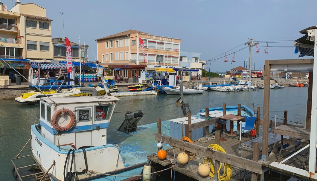 Palavas-les-Flots in Südfrankreich am Meer - 