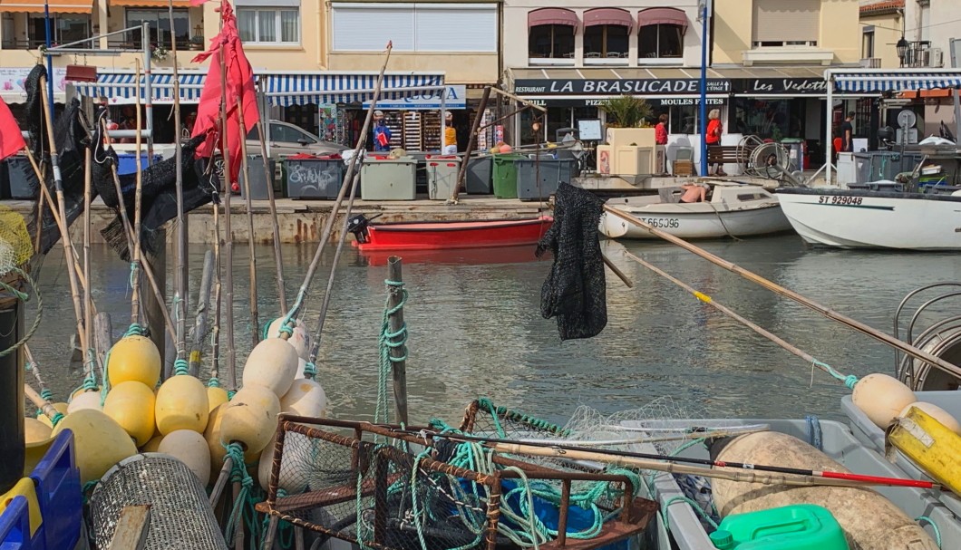 Palavas-les-Flots in Südfrankreich am Meer - 